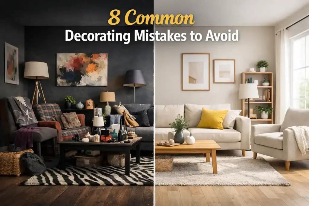 Common Decorating Mistakes You Should Avoid