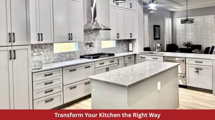 Modern kitchen remodeling design