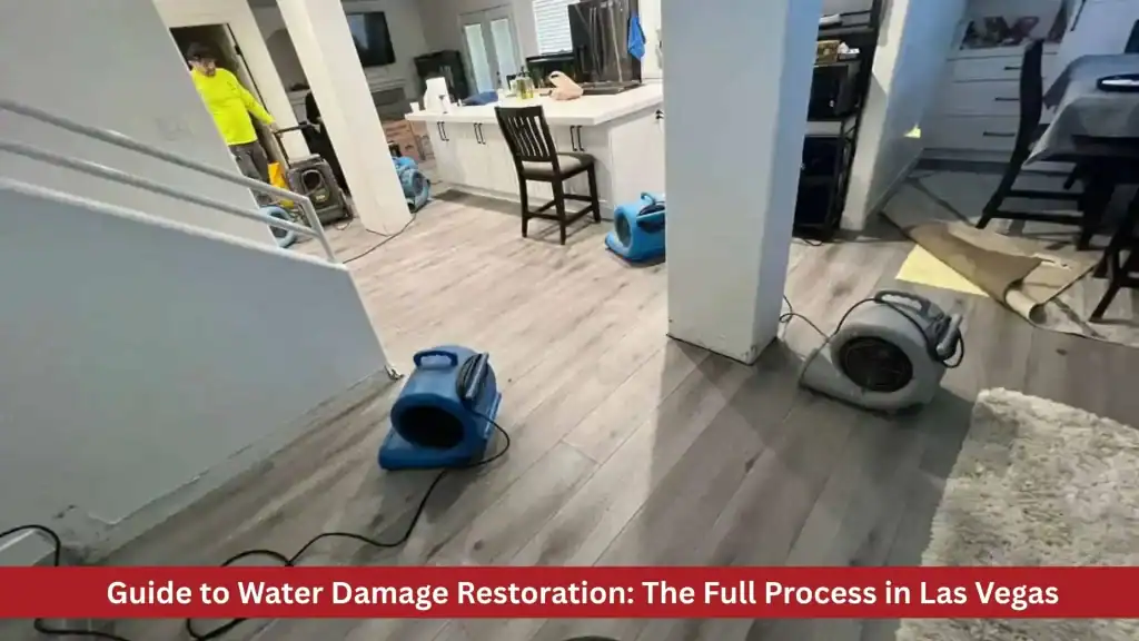 Water Damage Restoration The Full Process in Las Vegas