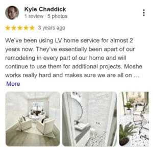 Customers reviews on google