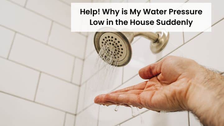 what causes low water pressure