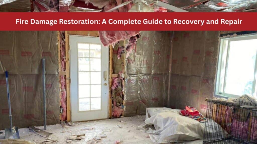 Fire Damage Restoration: A Complete Guide to Recovery and Repair