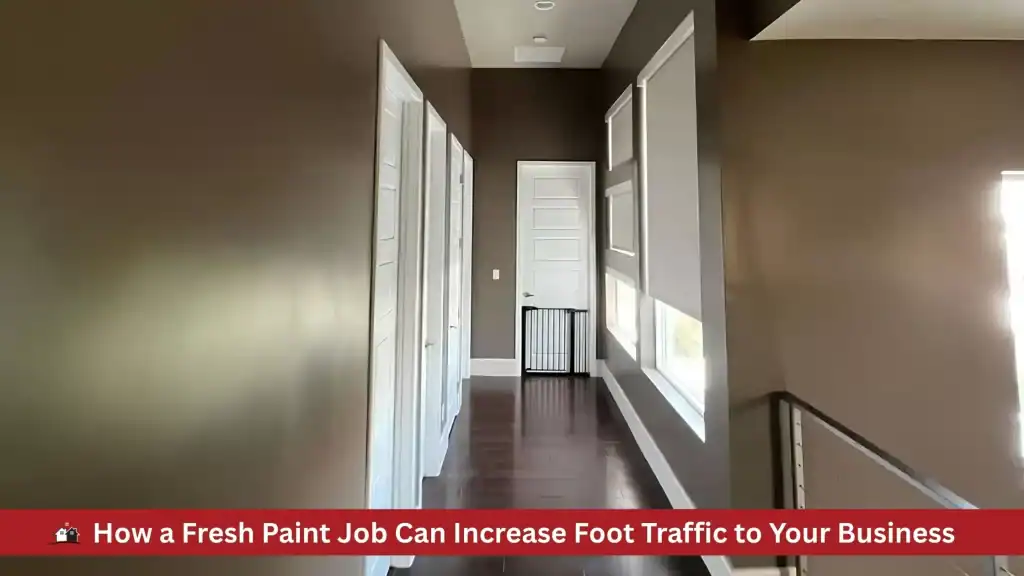 Paint Job Can Increase Foot Traffic to Your Business